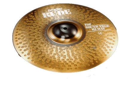 Paiste Rude Sound Edge Hihat Top Plato Batería 14 Pulgadas 1