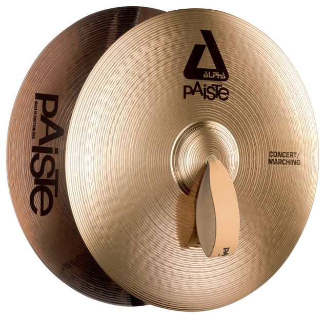 Paiste 18 Alpha Concert Marching Pareja de Platos de Marcha 18 Pulgadas 1