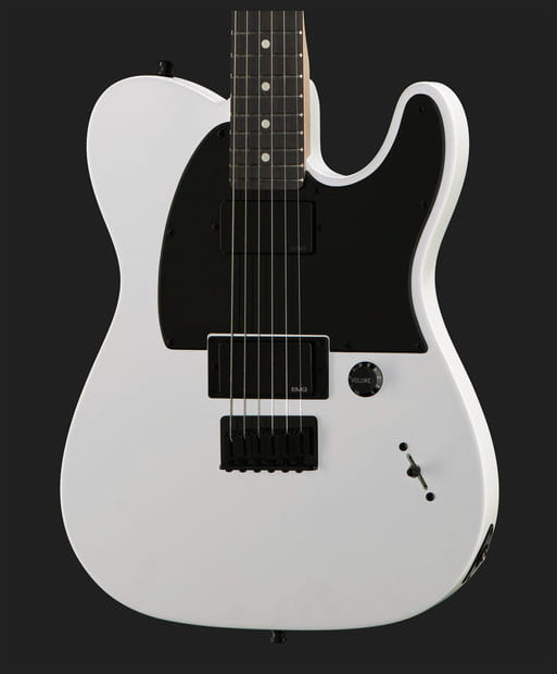 Fender Jim Root Telecaster EB Guitarra Eléctrica Flat White 9