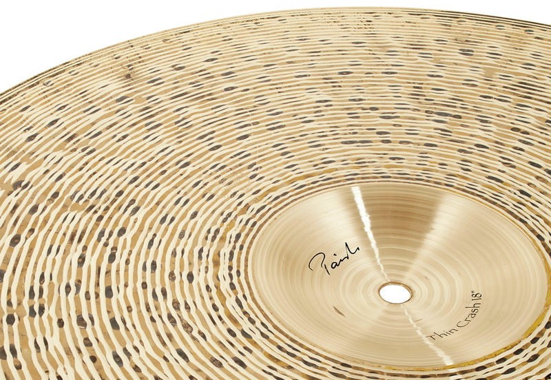 Paiste 18 Signature Traditionals Thin Crash Plato Batería 18 Pulgadas 3