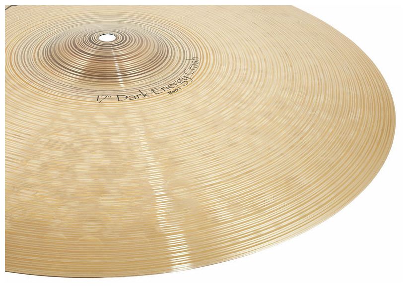 Paiste 17 Signature Dark Energy Crash Mark I Plato Batería 17 Pulgadas 4