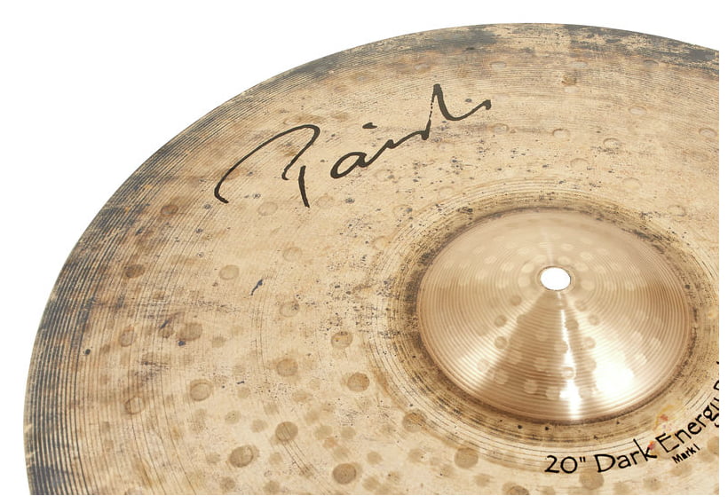 Paiste 20 Signature Dark Energy Ride Mark I Plato Batería 20 Pulgadas 3