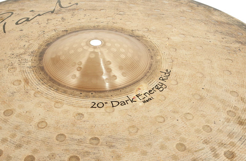 Paiste 20 Signature Dark Energy Ride Mark I Plato Batería 20 Pulgadas 4