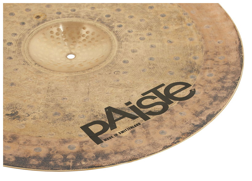 Paiste 22 Signature Dark Energy Ride Mark I Plato Batería 22 Pulgadas 5