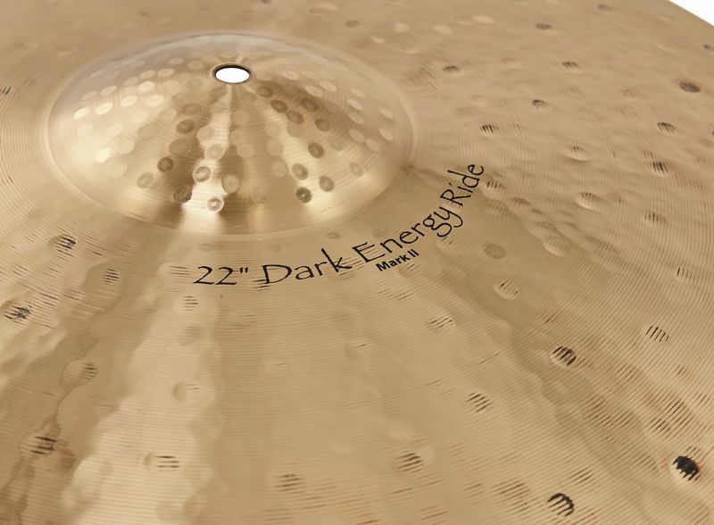 Paiste 22 Signature Dark Energy Ride Mark II Plato Batería 22 Pulgadas 4