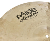 Paiste Masters Collection Dark Crash Ride Plato Batería 20 Pulgadas 3