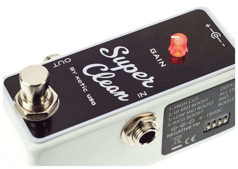 Xotic Super Clean Buffer Pedal 6