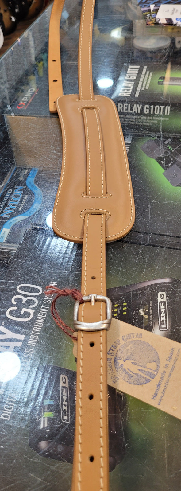 Bourbon Strap Rocabillie Silverado Correa Guitarra 1