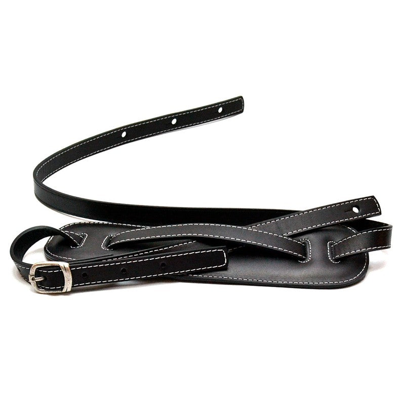 Bourbon Strap Rocabilly Slim Negro Correa Guitarra 1