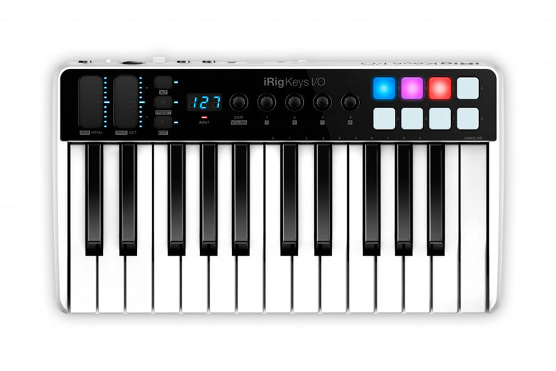 IK Multimedia iRIG Keys IO25 Teclado Controlador 25 Teclas con Interfaz de Audio 1