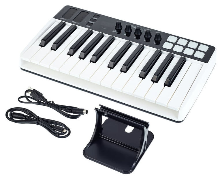 IK Multimedia iRIG Keys IO25 Teclado Controlador 25 Teclas con Interfaz de Audio 8