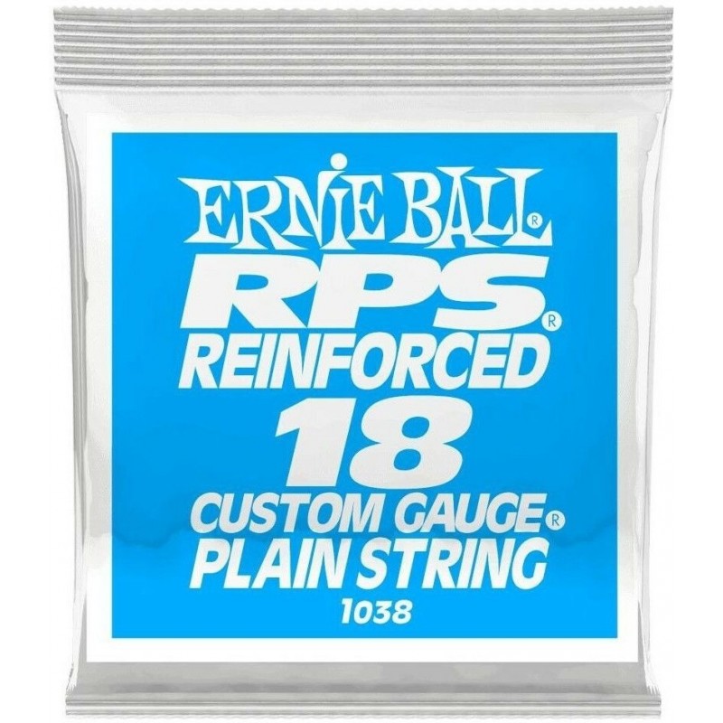 Ernie Ball 1038 Cuerda Eléctrica Reinforced Plana 018 1