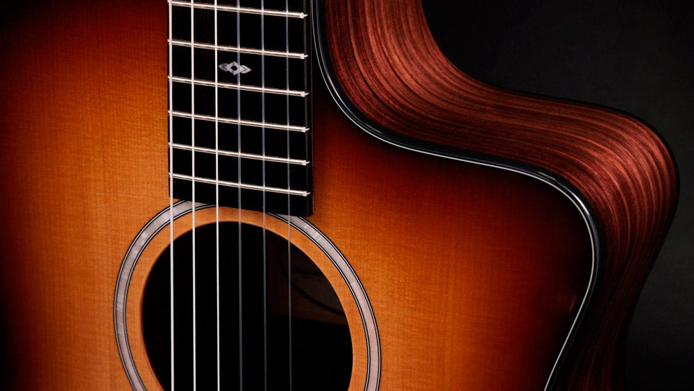 Taylor Sunset Boulevard 214ce-N SEB Guitarra Electroacústica Gran Audiotorio Sunset Edgeburst 4