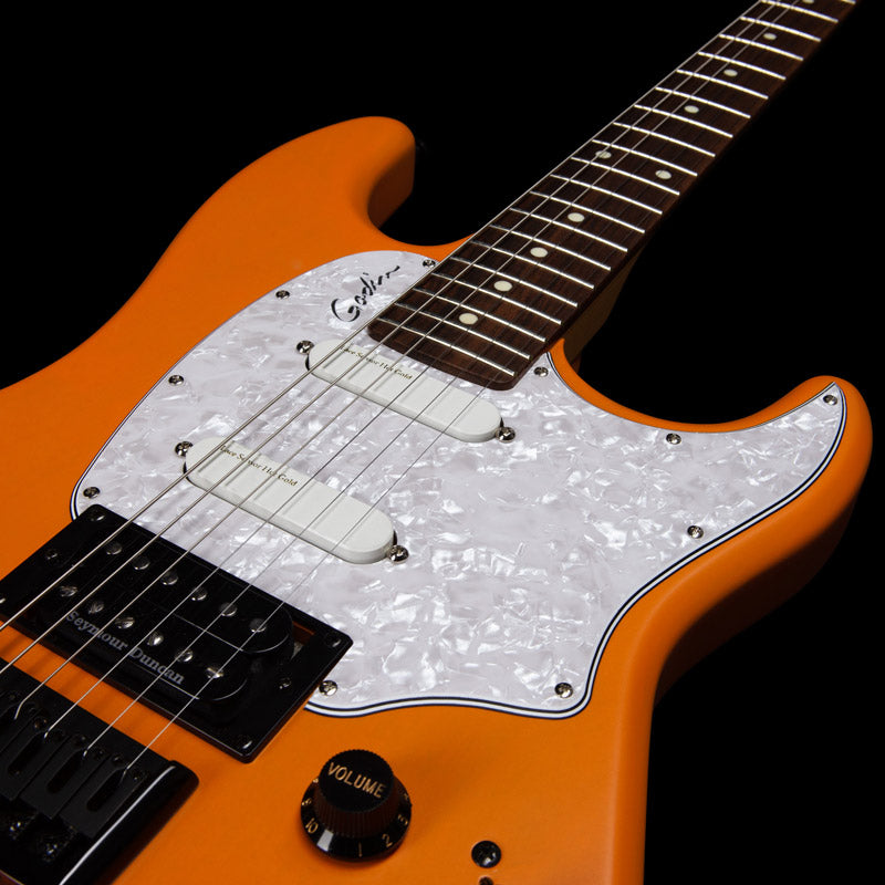 Godin Session R-HT Pro ROR Guitarra Eléctrica Retro Orange 2