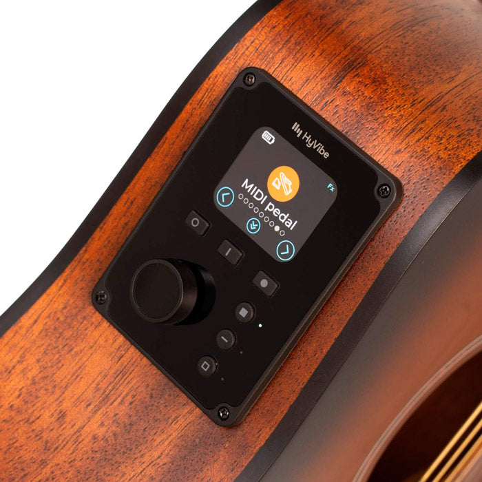 Cort Earth GO OPBB Guitarra Acústica Mini Dreadnought Brown Burst 3