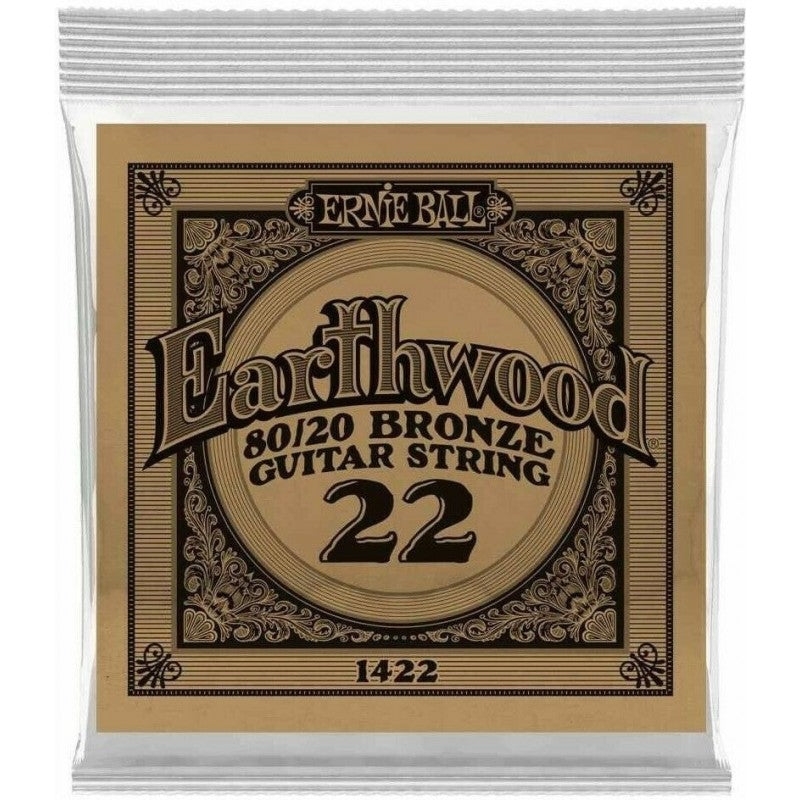 Ernie Ball 1422 Earthwood Bronce 022 Cuerda Guitarra Acústica 1