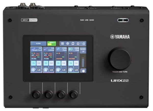 YAMAHA URX22USB-C ほぼ新品 Yamaha URX22 B Interfaz de Audio USB C Negra