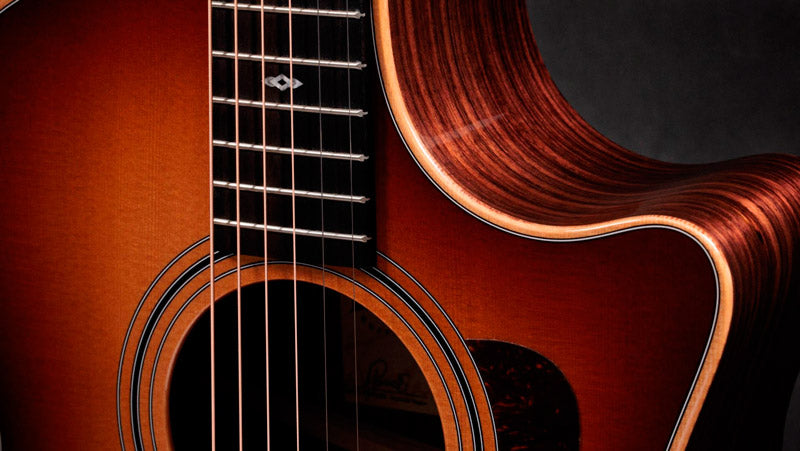 Taylor Sunset Boulevard 414ce Studio SEB Guitarra Electroacústica Gran Audiotorio Sunset Edgeburst 4