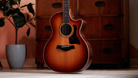 Taylor Sunset Boulevard 414ce Studio SEB Guitarra Electroacústica Gran Audiotorio Sunset Edgeburst 9