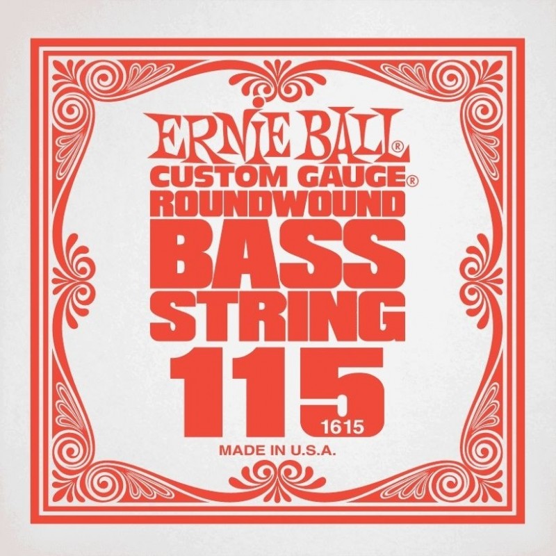 Ernie Ball 1615 Cuerda Bajo Slinky Entorchado Redondo 115 1