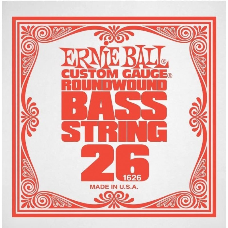 Ernie Ball 1626 Cuerda Bajo Slinky Entorchado Redondo 026 1