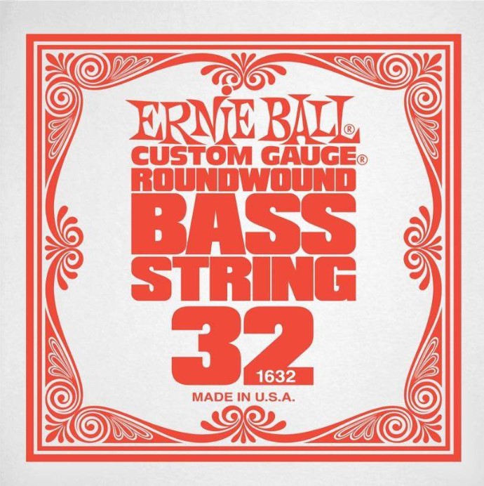 Ernie Ball 1632 Cuerda Bajo Slinky Entorchado Redondo 032 1