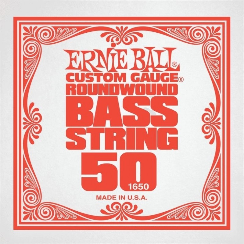 Ernie Ball 1650 Cuerda Bajo Slinky Entorchado Redondo 050 1