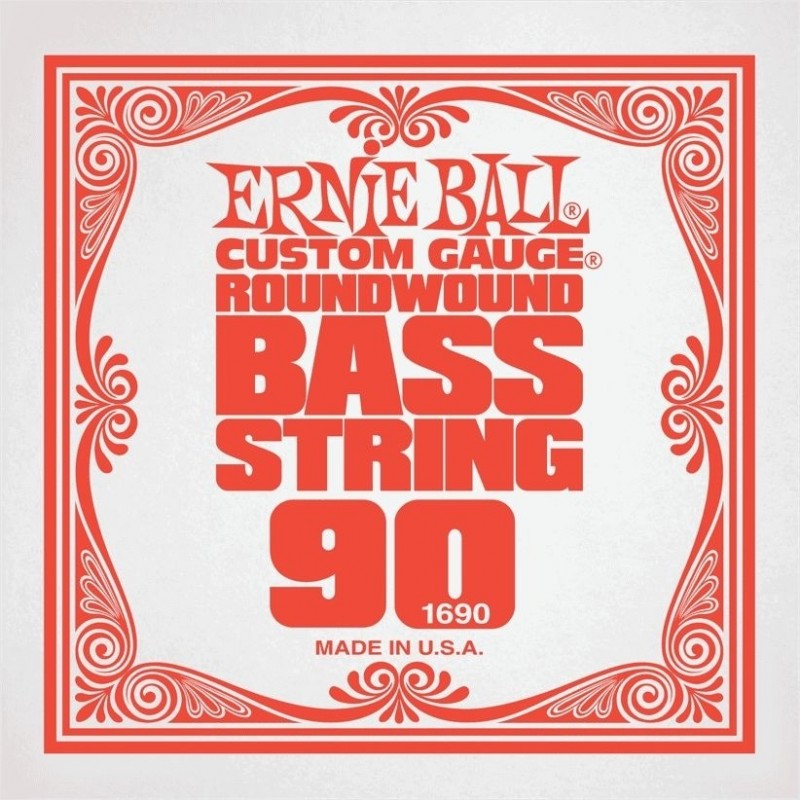 Ernie Ball 1690 Cuerda Bajo Slinky Entorchado Redondo 090 1