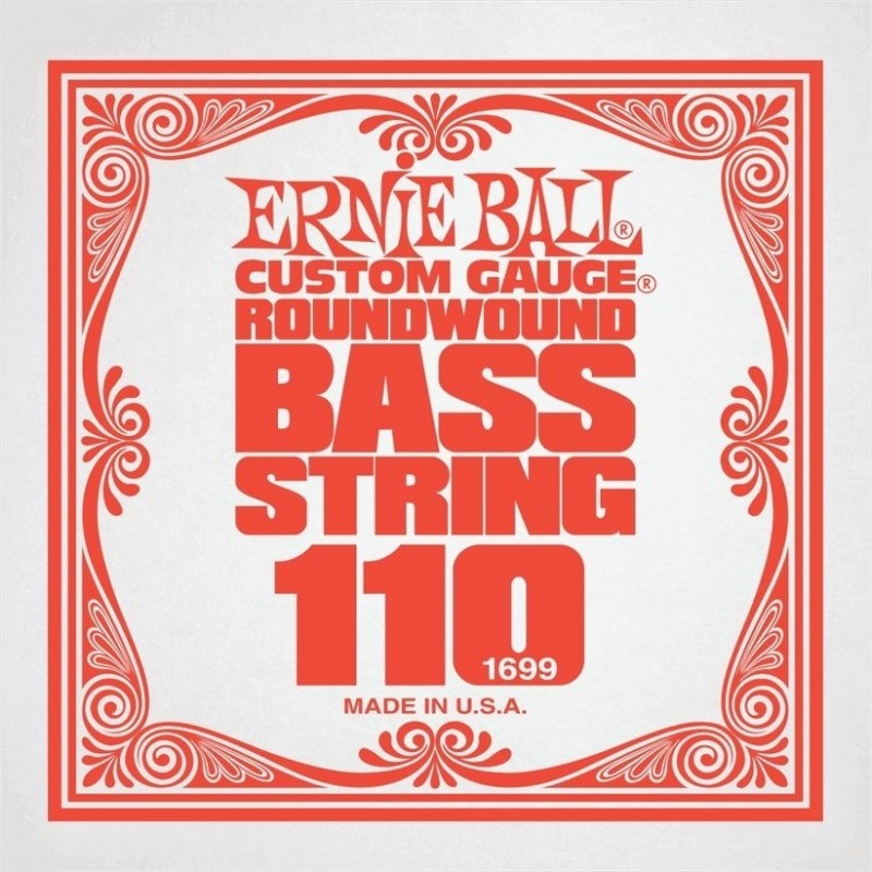 Ernie Ball 1699 Cuerda Bajo Slinky Entorchado Redondo 110 1