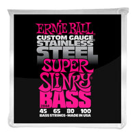 Ernie Ball 2844 Super Slinky Juego Cuerdas Bajo 045-100 1