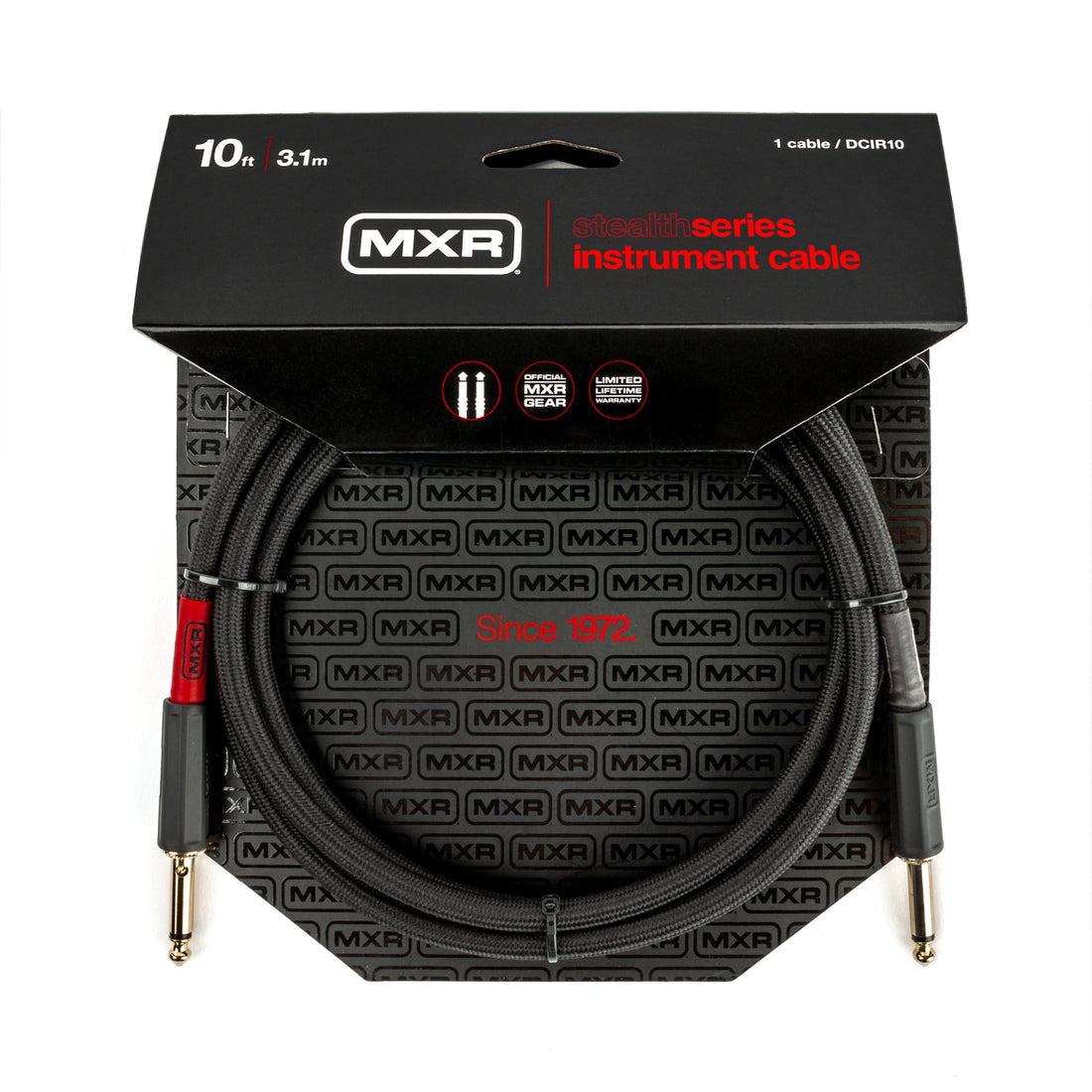 Dunlop MXR DCIR10 Stealth Series Cable Instrumento 3 Metros 1