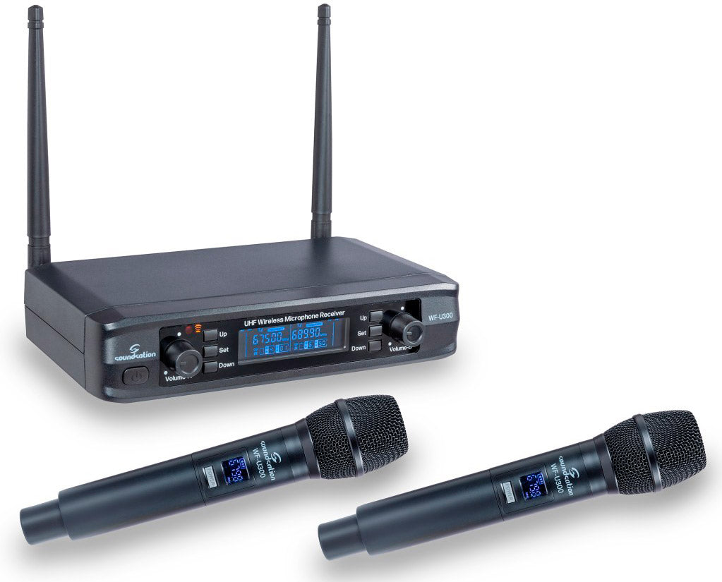 Soundsation WFU300HH A2 Sistema Inalámbrico Dos Micrófonos de Mano 1