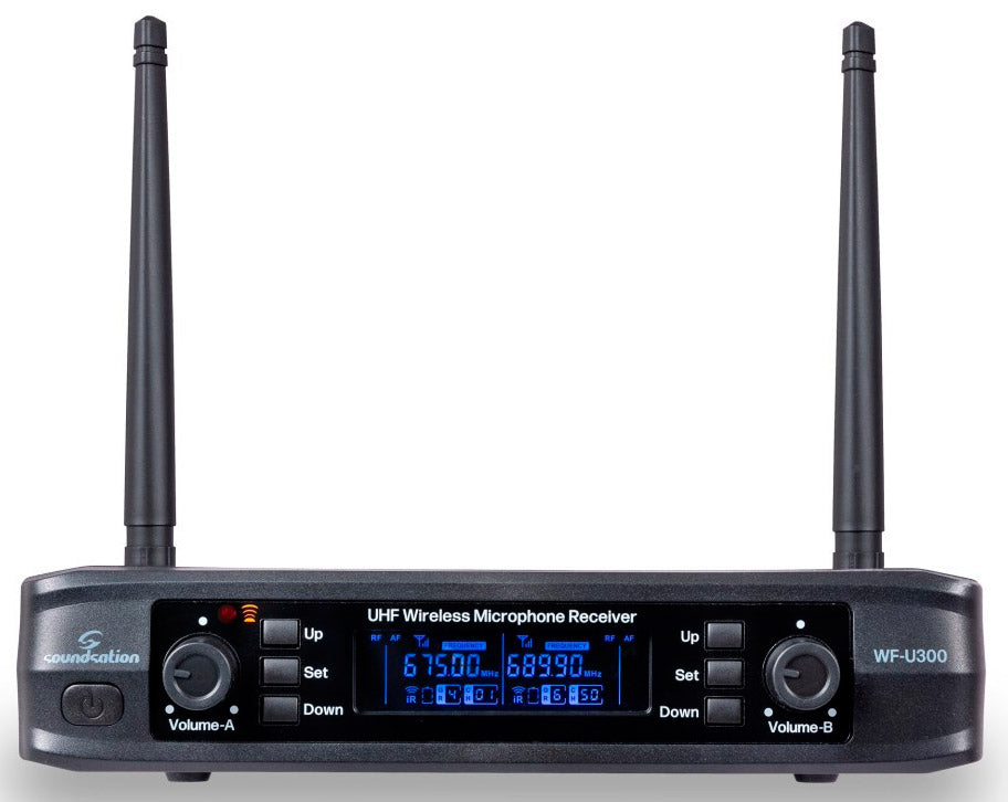 Soundsation WFU300HH A2 Sistema Inalámbrico Dos Micrófonos de Mano 2