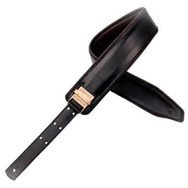 Bourbon Strap Simply Clip Clap Black Correa Guitarra Negra 1