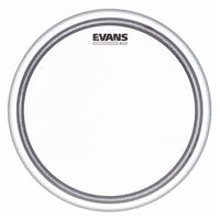 Evans B14EC2S SST Coated Blanco Rugoso con Muffle Parche 14 Pulgadas 1