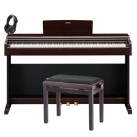 Yamaha -Pack- YDP145R Piano Digital Arius Rosewood + Banqueta y Auriculares 1