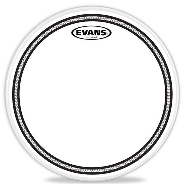 Evans B14ECSRD Frosted con Muffle Parche 14 Pulgadas 1