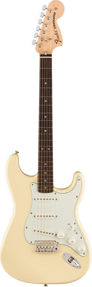 Fender Albert Hammond Jr Stratocaster RW Guitarra Eléctrica Olympic White 1