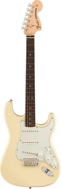 Fender Albert Hammond Jr Stratocaster RW Guitarra Eléctrica Olympic White 1