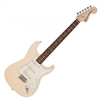 Fender Albert Hammond Jr Stratocaster RW Guitarra Eléctrica Olympic White 7