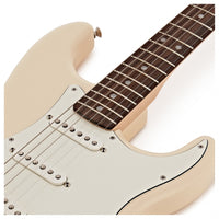 Fender Albert Hammond Jr Stratocaster RW Guitarra Eléctrica Olympic White 11