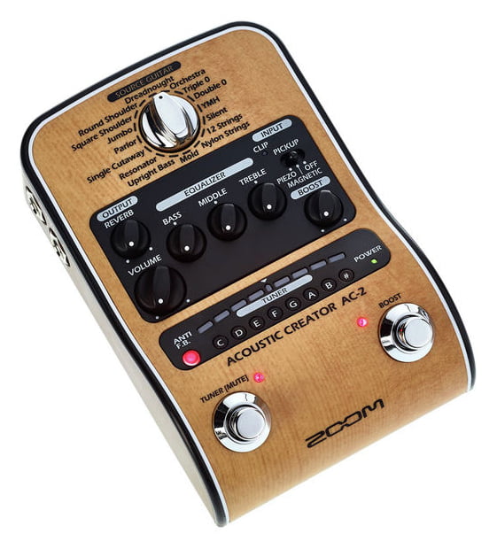 Zoom AC2 Acoustic Creator Pedal Guitarra Acústica 2