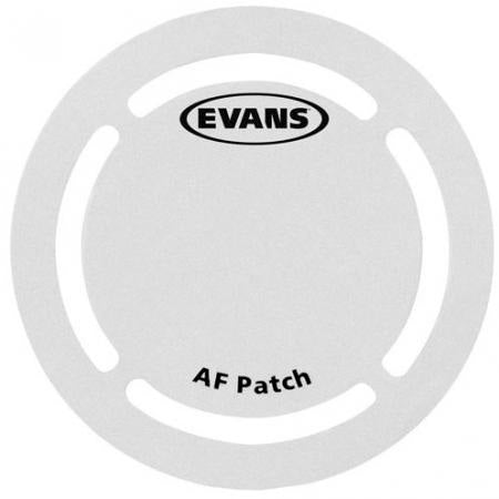 Evans EQPAF1 Pad Impacto para Bombo Simple Extra Duro Blanco 1