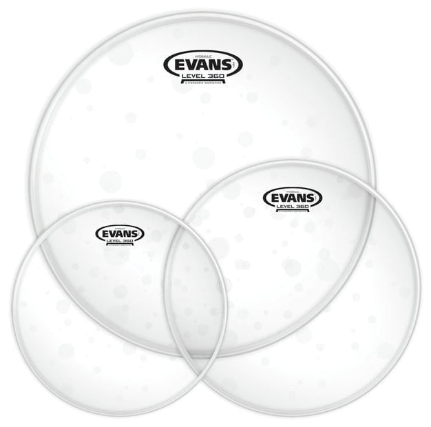 Evans ETPHYDGLR Hidraulic Glass Rock Pack de Parches para Tom 1