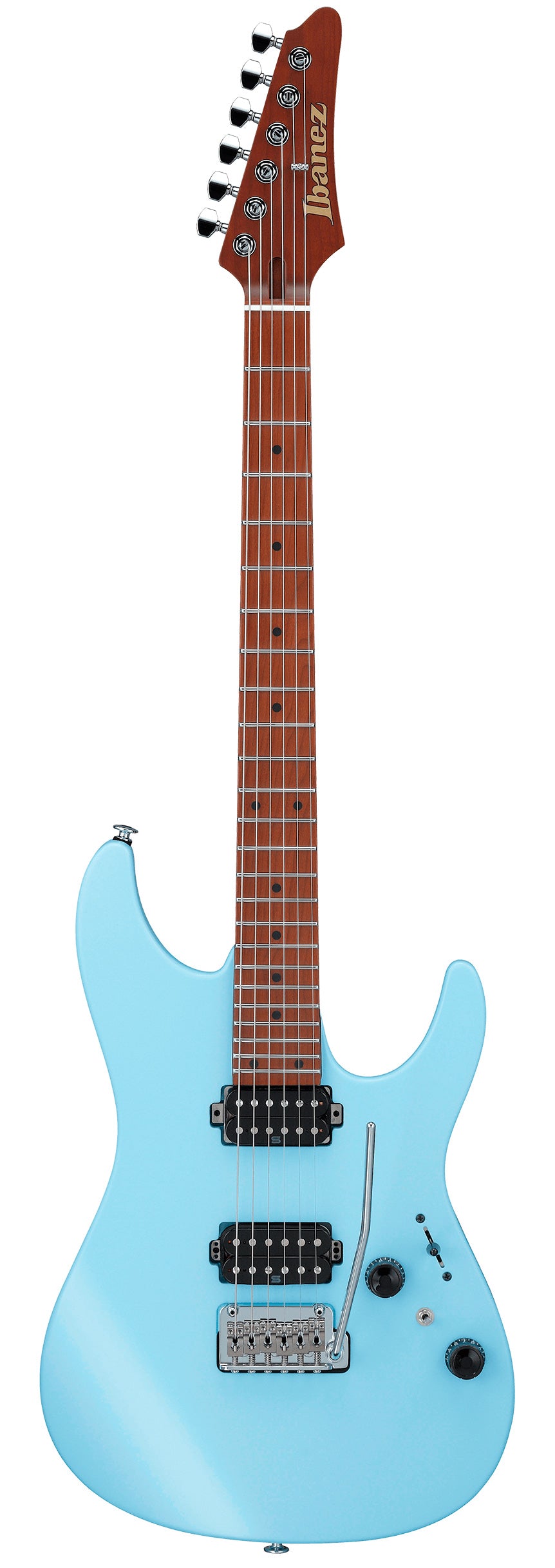 Ibanez AZ2402 SLF Prestige Guitarra Eléctrica Seafoam Blue Flat 1