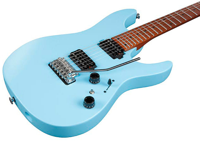 Ibanez AZ2402 SLF Prestige Guitarra Eléctrica Seafoam Blue Flat 4