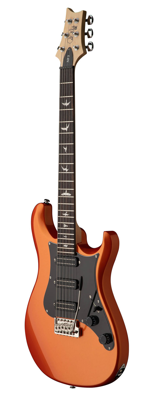 PRS SE NF3 MO RW Guitarra Eléctrica Metallic Orange 2