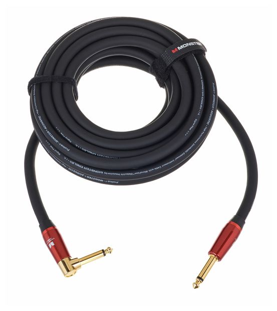 Monster M ACST2-21A Prolink Acoustic Cable Instrumento Jack Recto Acodado 6.4 Metros 1