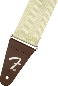 Fender 0990642013 American Professional Seat Belt Strap Correa Guitarra Olympic White 2