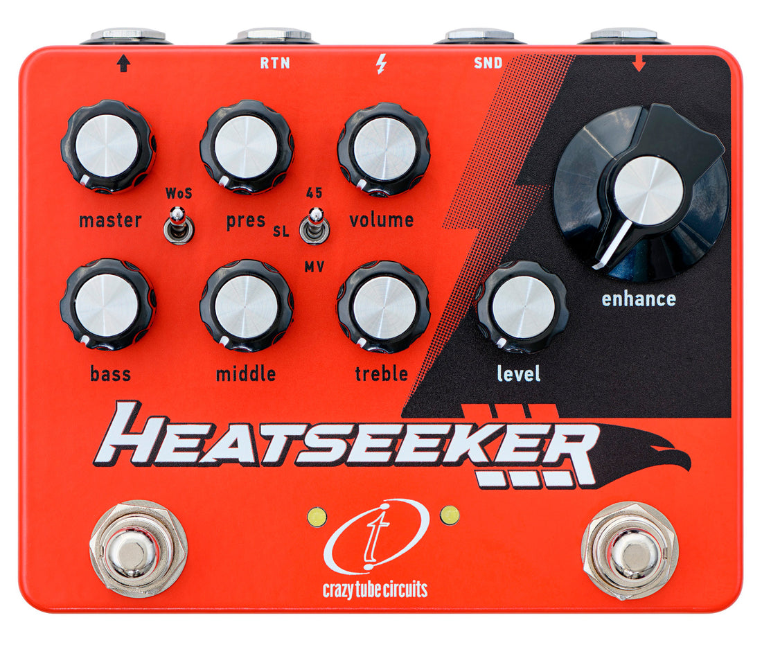 Crazy Tube Heatseeker Pedal Preamplificador 1